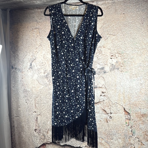 Idyllwind Navy Star Mini Dress - Picture 5 of 9